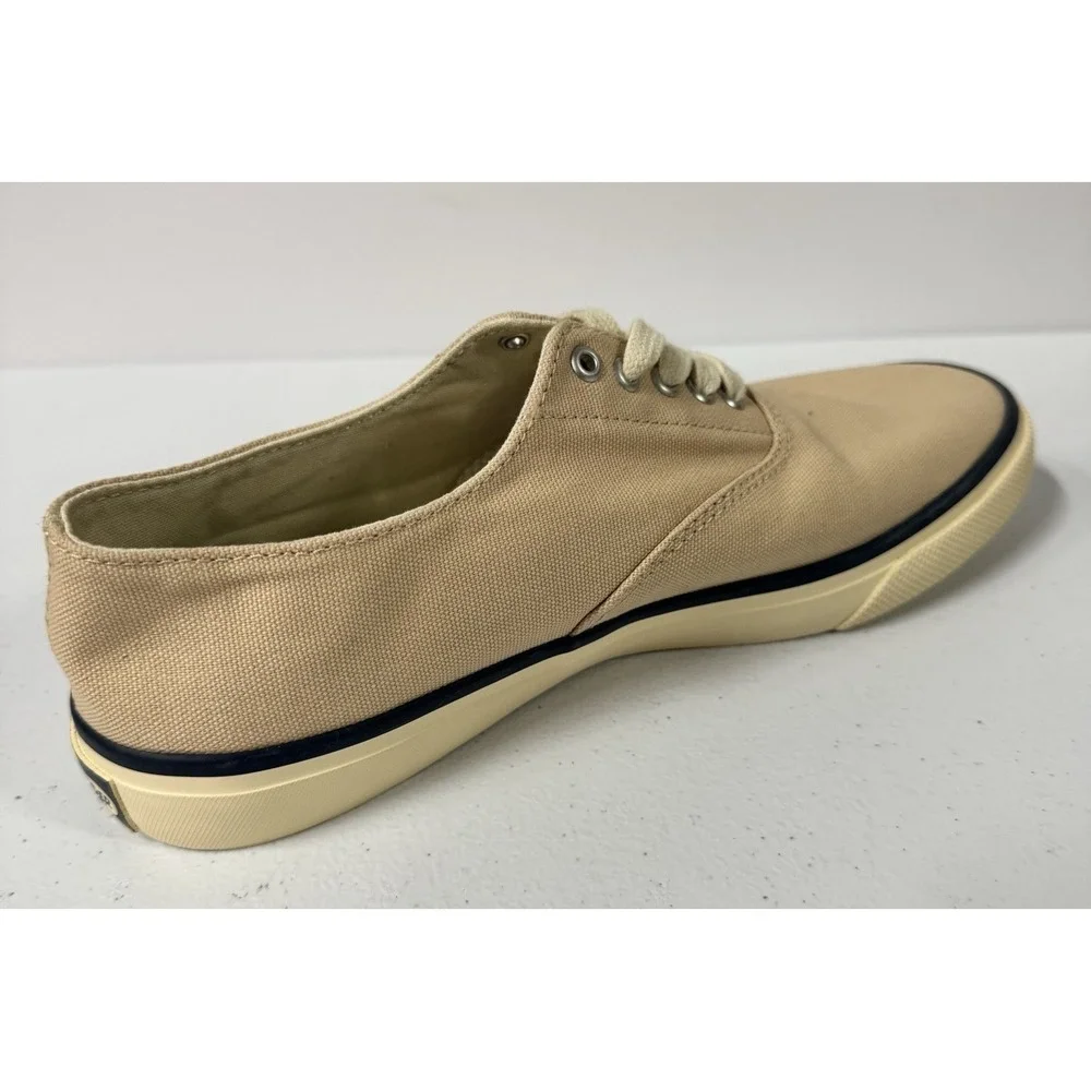 Size 7.5US- Sperry Classic CVO Top Sider Shoes, Light Beige